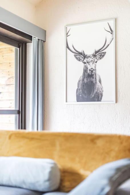 La Cabane Du Cerf A Payolle Campan Eksteriør bilde