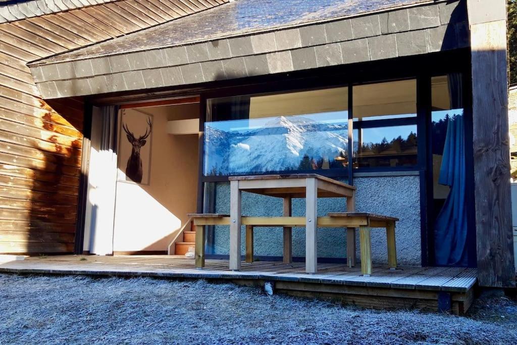 La Cabane Du Cerf A Payolle Campan Eksteriør bilde